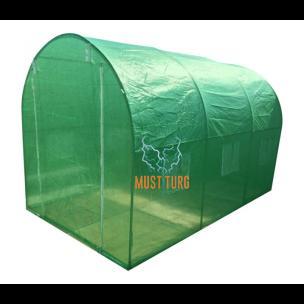 Film greenhouse with steel frame 200x200x300cm