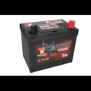 Lawnmower battery 30Ah 330A -/+ 12V 194x125x178mm Yuasa U1R