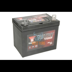 Lawnmower battery 30Ah 330A +/- 12V 194x125x178mm Yuasa U1