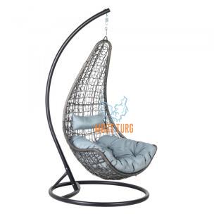 Hanging chair with leg 192x104cm