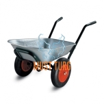 Two-wheeled garden cart 90L max 150kg