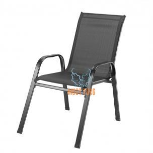 Garden chair 54x90x65cm max: 120kg black