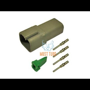 4-terminal male connector 0.5-1.5mm DT4