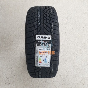 235/45R18 98T XL Kumho Wintercraft Ice WI51 SOFT M+S lamellrehv