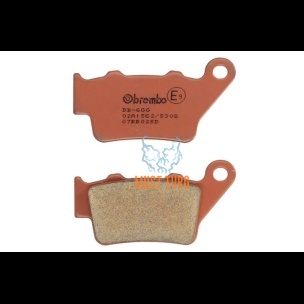 Rear brake pads Brembo 07BB02SD red