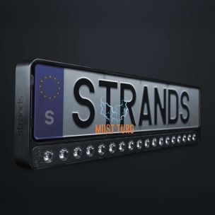 Strands Nuuk E-Line Black 100W 9-36W 9000lm Ref.40 ECE R10 R149