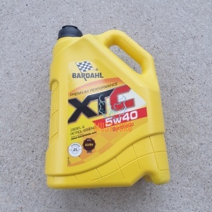 Engine oil 5W40 XTC 5L Bardahl 36163