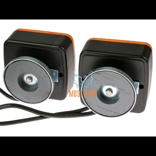 Rear light set 12V with magnetic mounting