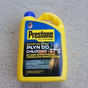 Coolant -37°C to +129°C 4L Prestone