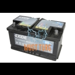 Car battery 85Ah 800A 315X175X175mm - / + Exide warranty 24 months