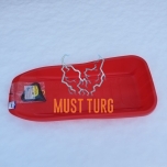 Plastic sled with size 90.5x41x17cm red