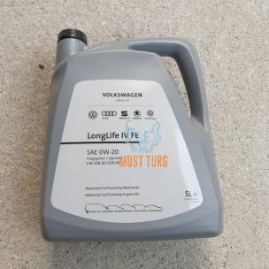 Engine oil for VW LongLife IV FE SAE 0W-20 5L GS60577M4