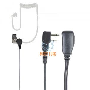 Headphones with microphone 2-pin Midland plug PNI HF34