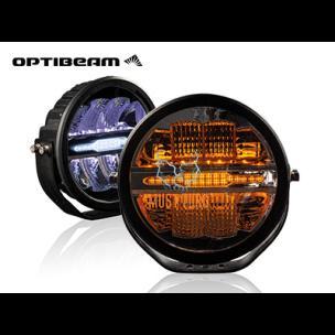 High beam Optibeam Savage 9 with parking light 60W 9-36V Ref.45 7200lm R112 R10 R7