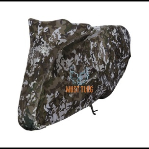 Motorcycle cover OXFORD Aquatex Camo size XL 277x141x102cm waterproof