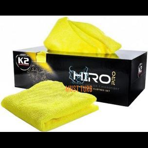 Microfiber cleaning cloths K2 Hiro Pro 30x30cm 30pcs