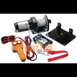 Electric winch 12V 907kg wire 9.2mx4.0mm 0.7kW / 1.0hp