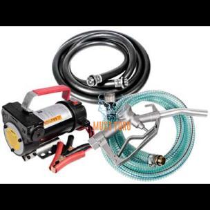 Refueling pump with gun for diesel fuel 24V 150W 40L / min