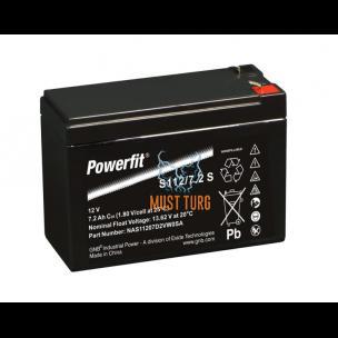 Small device battery Exide Powerfit 12V 7.2Ah AGM 151x65x99mm