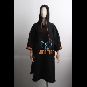 Poncho Black Market size M