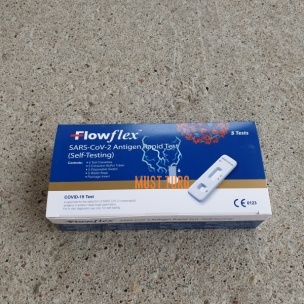 SARS-CoV-2 antigen rapid nasal test for home use 5pcs FlowFlex