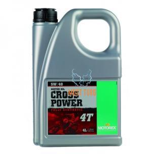 Motorcycle oil 5W40 Motorex Cross Power 4T 4L