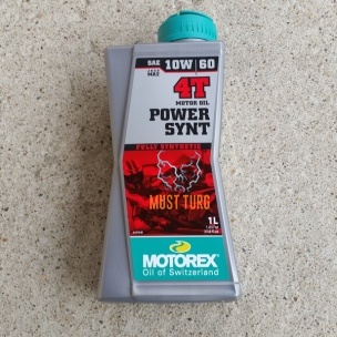 Mootorrattaõli 10W60 Motorex Power Synt 4T 1L