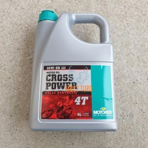 Motorcycle oil 10W60 Motorex Cross Power 4T 4L