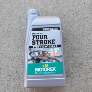 Motorcycle oil 20W50 Motorex Four Stroke 1L