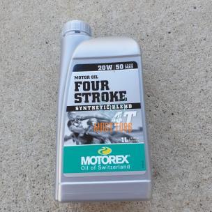 Motorcycle oil 20W50 Motorex Four Stroke 1L