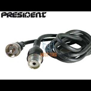 CB radio station antenna cable 2m President