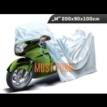 Motorcycle cover 3 layers with reflector size M 200x90x100cm