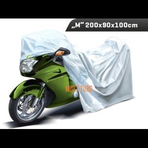 Motorcycle cover 3 layers with reflector size M 200x90x100cm