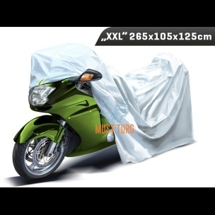 Motorcycle cover 3 layers with reflector size XXL 265x105x125cm