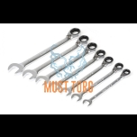 Set of open-end spanners with 10-19mm Kamasa Tools 2824