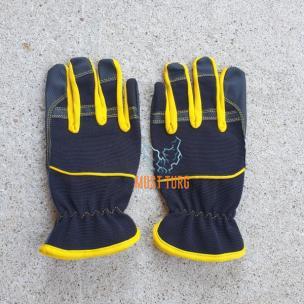 Mechanic glove synthetic leather/fabric size 9