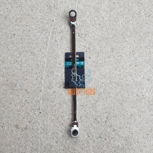 Long 395mm open-end wrench with joint 12/14mm Kamasa Tools K2841