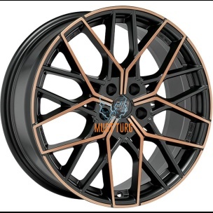 MSW 74 Matt Black Copper Fp 8x18 5x112 ET35 CB73,1 60° 745 kg W19358501TCAC