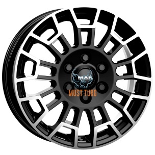 MAK Nomad-2 Black Mirror 7,5x17 6x139.7 ET37 CB67,1 Flat 1300 kg F7570NO2BM37VO3