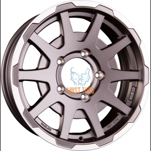 Sparco Dakar Matt Dark Greey Lip Polished NO CAP 5,5x16 5x139.7 ET5 CB108,1 (NO CAP) 60° 500 kg W29080001TM7