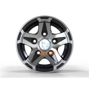 GG Trailer Black Polished 6x10 5x112 ET0 CB67,1 (No Cap) 60° 275885