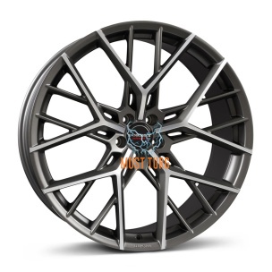 Borbet BY titan polished matt 8x18 5x108 ET45 CB72,6 60° 740 kg 497654