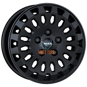 MAK Overland Matt Black 6,5x16 5x108 ET46 CB65,1 Flat 1350 kg F6560RVMB46GG3X