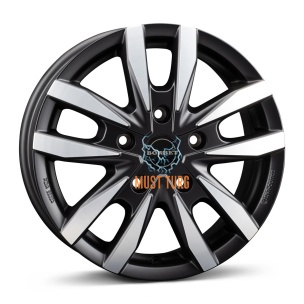 Borbet CW5 black polished matt 6x16 5x118 ET68 CB71,1 60° 1350 kg 497703