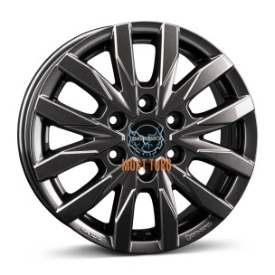 Borbet CW6 mistral anthracite glossy 6,5x16 6x130 ET62 CB84,1 60° 1350 kg 497485