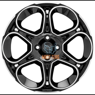 MSW 83 Gloss Black Full Polished 7x17 5x114.3 ET32 CB73,1 60° 690 kg W19478502T56