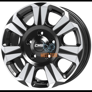 CMS C31 Diamond Black Gloss 6,5x16 5x160 ET60 CB65,1 60° 1150 kg C31 656 60 19 DB