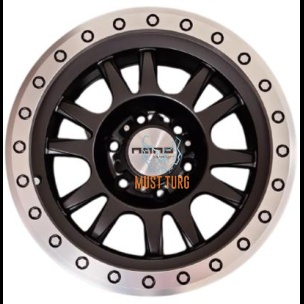 Nano 5944 Full Matt Black 8x16 6x139.7 ET-20 CB110,1 60° 1130 kg BK5944BP-639-680-20