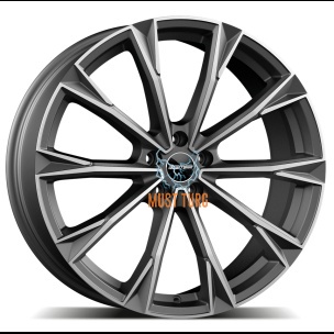 GMP Totale Matt Anthracite Diamond 8x19 5x108 ET42 CB73,1 60° 770 kg