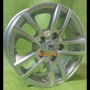GG L1024 Silver Polish 5,5x14 5x112 ET30 CB66.6 R12 950 kg 1024145503S